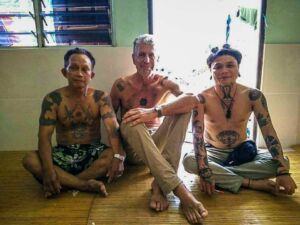 Getting a Hand Tapped Dayak Tattoo in Borneo