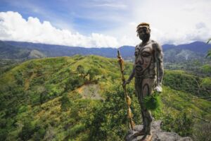 Visiting the Asaro Mudmen - Goroka, Papua New Guinea
